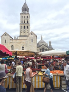 Saturday Market near Saint Front Cathedral